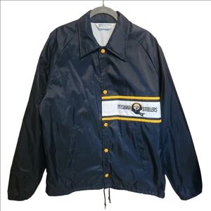 RARE VINTAGE STAHL-URBAN NFL PITTSBURGH STEELERS COACHES JACKET SIZE MEDIUM
